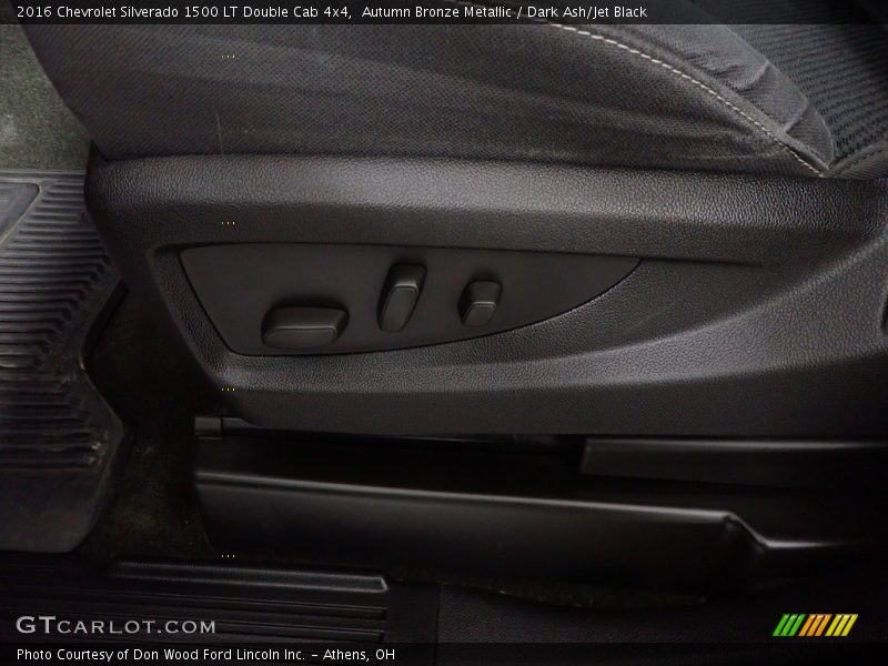 Autumn Bronze Metallic / Dark Ash/Jet Black 2016 Chevrolet Silverado 1500 LT Double Cab 4x4