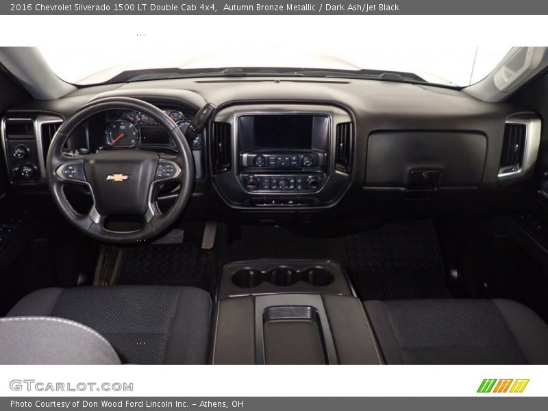 Autumn Bronze Metallic / Dark Ash/Jet Black 2016 Chevrolet Silverado 1500 LT Double Cab 4x4