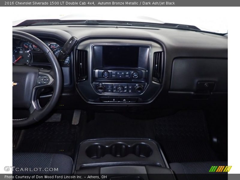 Autumn Bronze Metallic / Dark Ash/Jet Black 2016 Chevrolet Silverado 1500 LT Double Cab 4x4