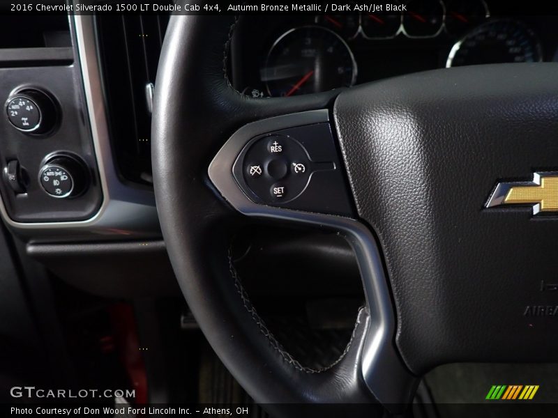 Autumn Bronze Metallic / Dark Ash/Jet Black 2016 Chevrolet Silverado 1500 LT Double Cab 4x4