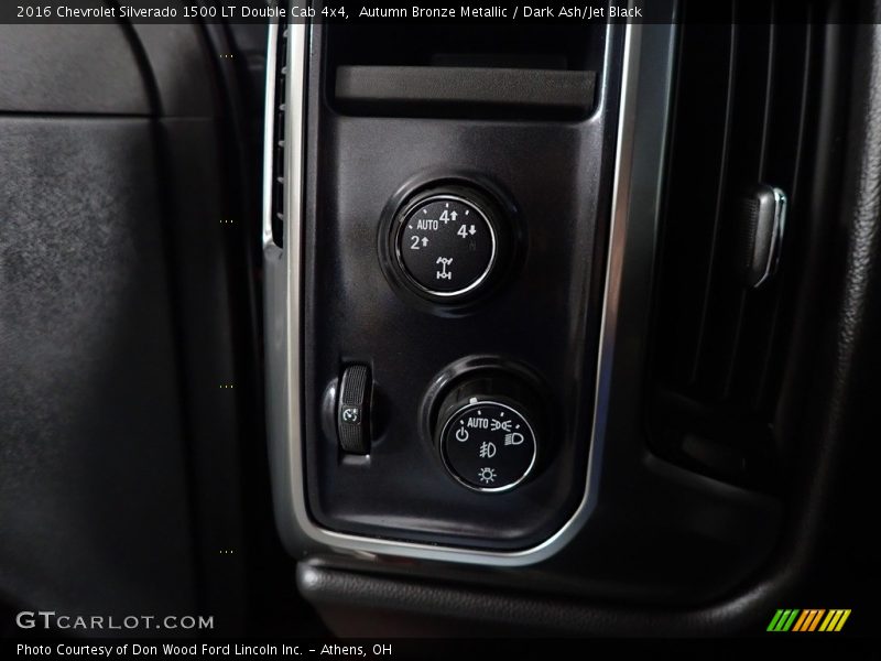 Autumn Bronze Metallic / Dark Ash/Jet Black 2016 Chevrolet Silverado 1500 LT Double Cab 4x4
