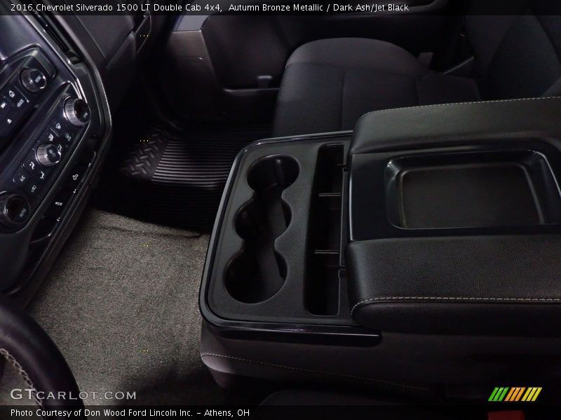 Autumn Bronze Metallic / Dark Ash/Jet Black 2016 Chevrolet Silverado 1500 LT Double Cab 4x4