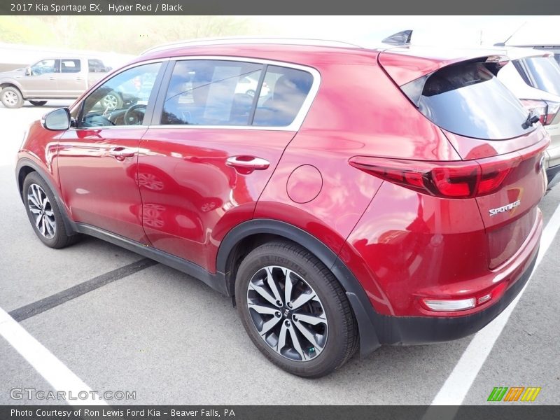  2017 Sportage EX Hyper Red