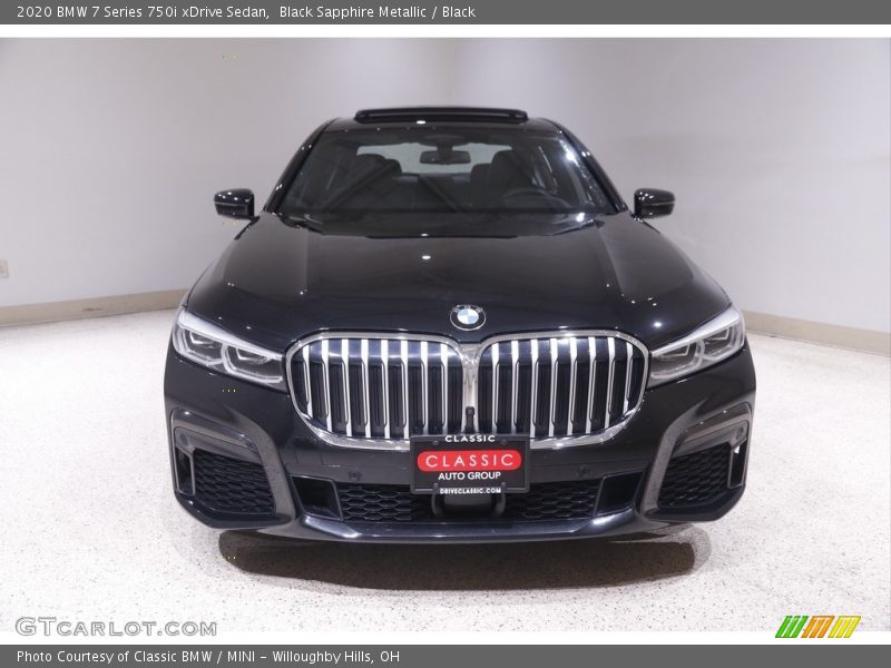 Black Sapphire Metallic / Black 2020 BMW 7 Series 750i xDrive Sedan