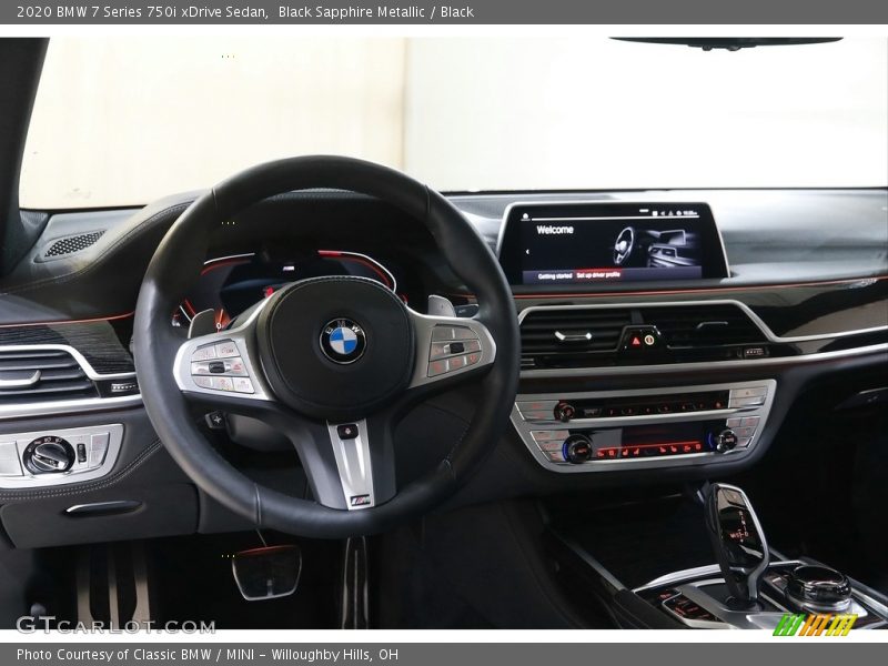Black Sapphire Metallic / Black 2020 BMW 7 Series 750i xDrive Sedan