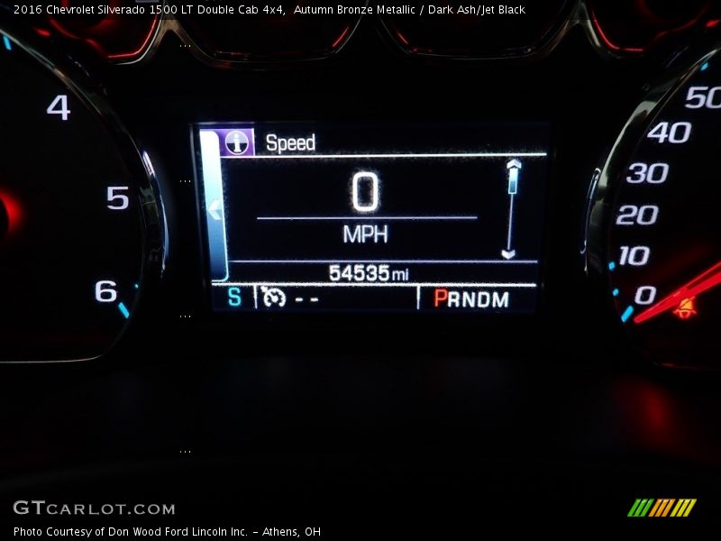Autumn Bronze Metallic / Dark Ash/Jet Black 2016 Chevrolet Silverado 1500 LT Double Cab 4x4