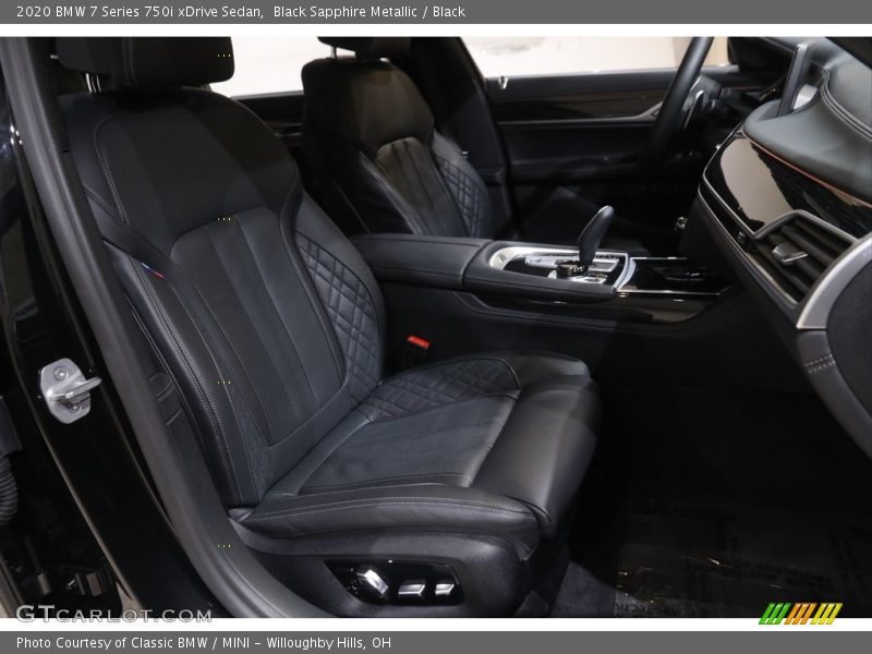 Black Sapphire Metallic / Black 2020 BMW 7 Series 750i xDrive Sedan