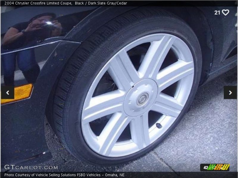 Black / Dark Slate Gray/Cedar 2004 Chrysler Crossfire Limited Coupe