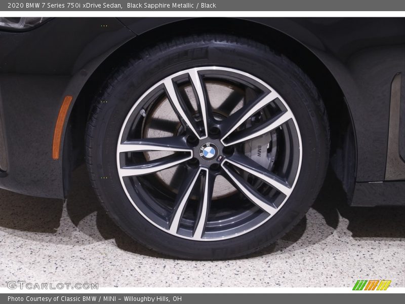 Black Sapphire Metallic / Black 2020 BMW 7 Series 750i xDrive Sedan