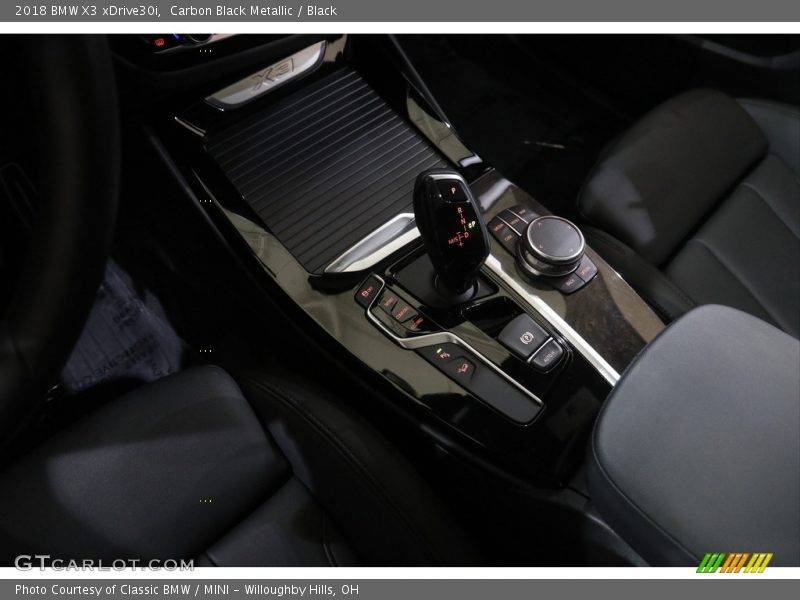 Carbon Black Metallic / Black 2018 BMW X3 xDrive30i
