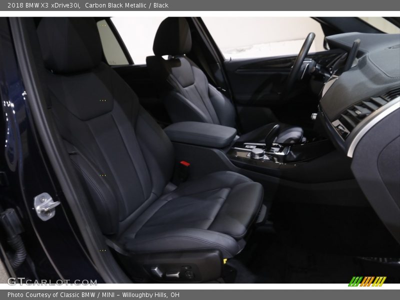 Carbon Black Metallic / Black 2018 BMW X3 xDrive30i