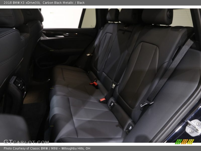 Carbon Black Metallic / Black 2018 BMW X3 xDrive30i