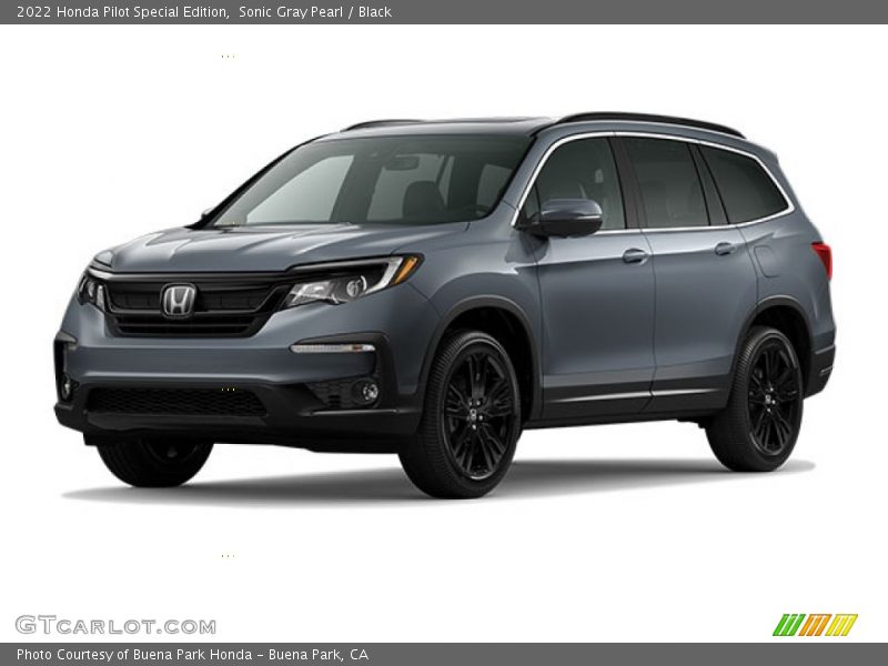 Sonic Gray Pearl / Black 2022 Honda Pilot Special Edition