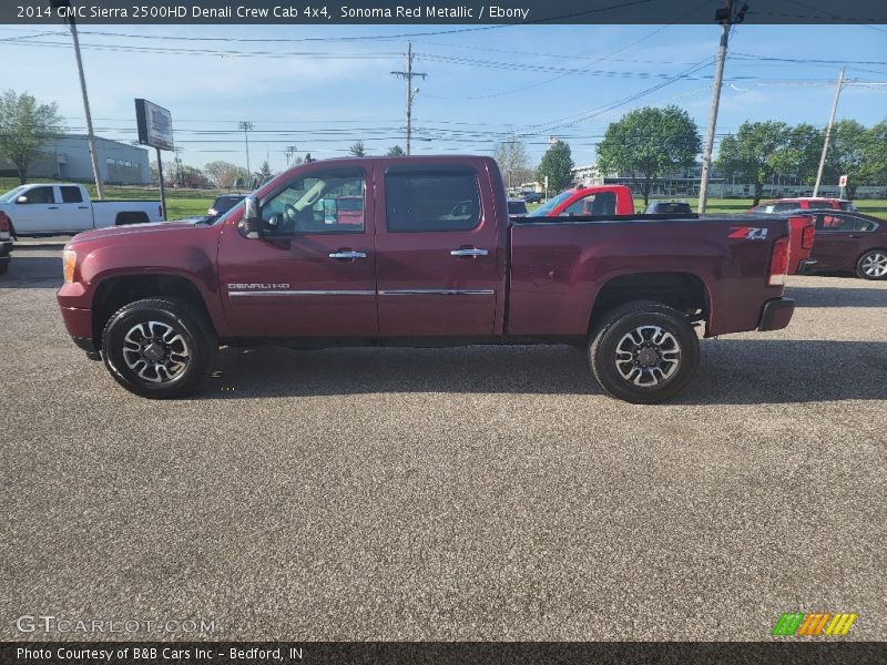 Sonoma Red Metallic / Ebony 2014 GMC Sierra 2500HD Denali Crew Cab 4x4