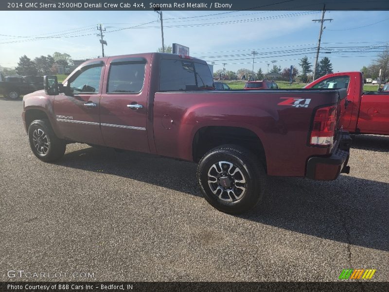 Sonoma Red Metallic / Ebony 2014 GMC Sierra 2500HD Denali Crew Cab 4x4