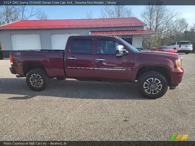 Sonoma Red Metallic / Ebony 2014 GMC Sierra 2500HD Denali Crew Cab 4x4