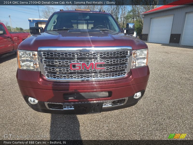 Sonoma Red Metallic / Ebony 2014 GMC Sierra 2500HD Denali Crew Cab 4x4