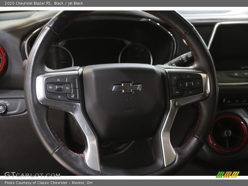 Black / Jet Black 2020 Chevrolet Blazer RS