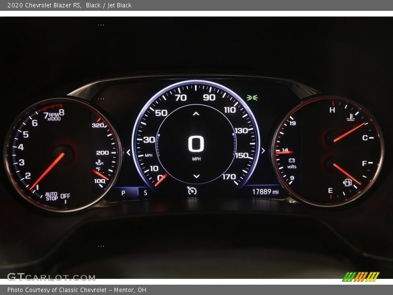 Black / Jet Black 2020 Chevrolet Blazer RS