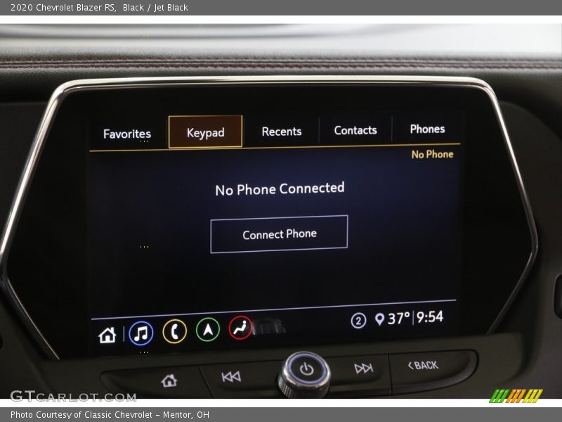Black / Jet Black 2020 Chevrolet Blazer RS