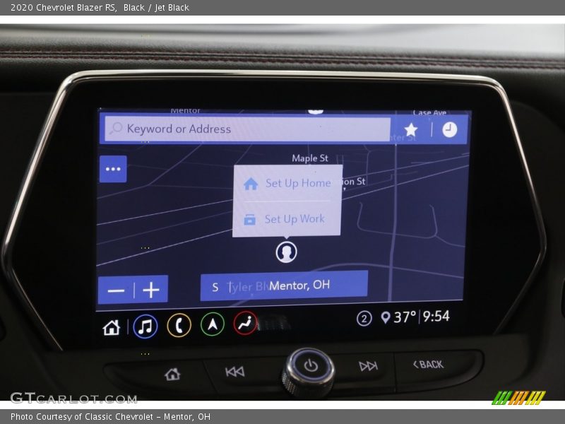 Black / Jet Black 2020 Chevrolet Blazer RS