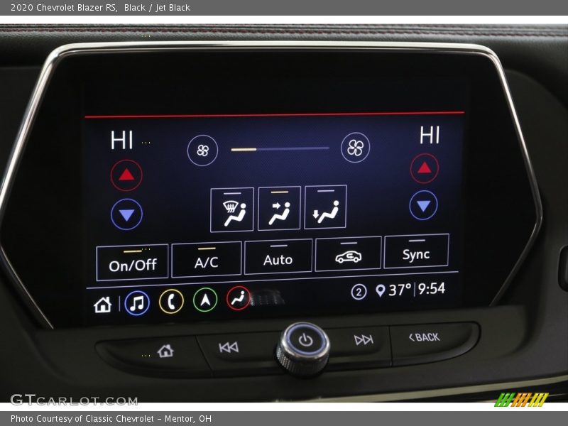 Black / Jet Black 2020 Chevrolet Blazer RS