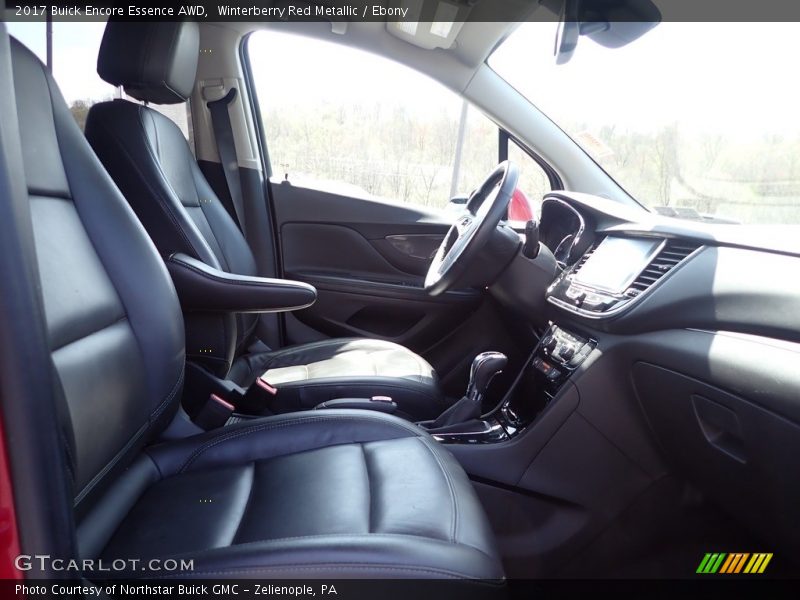 Winterberry Red Metallic / Ebony 2017 Buick Encore Essence AWD