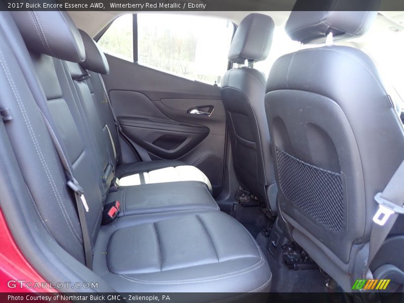 Winterberry Red Metallic / Ebony 2017 Buick Encore Essence AWD