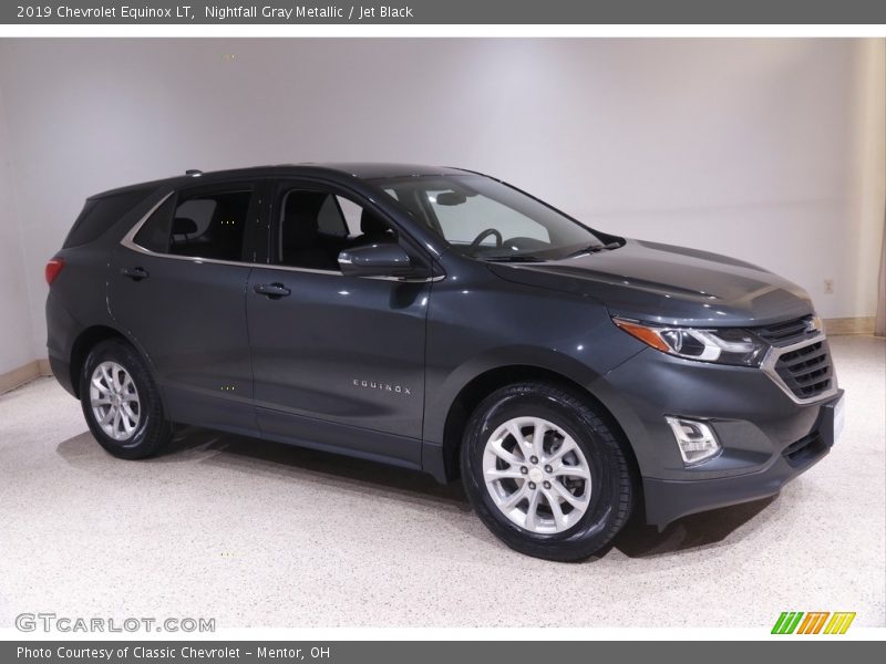 Nightfall Gray Metallic / Jet Black 2019 Chevrolet Equinox LT