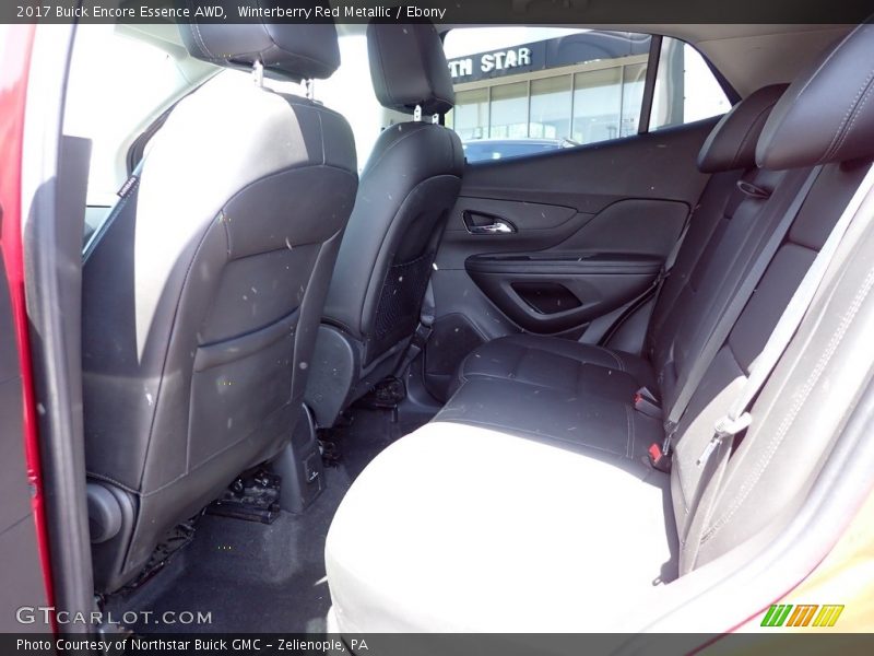 Winterberry Red Metallic / Ebony 2017 Buick Encore Essence AWD