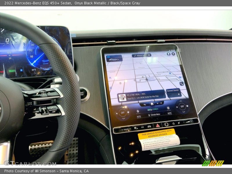 Navigation of 2022 EQS 450+ Sedan