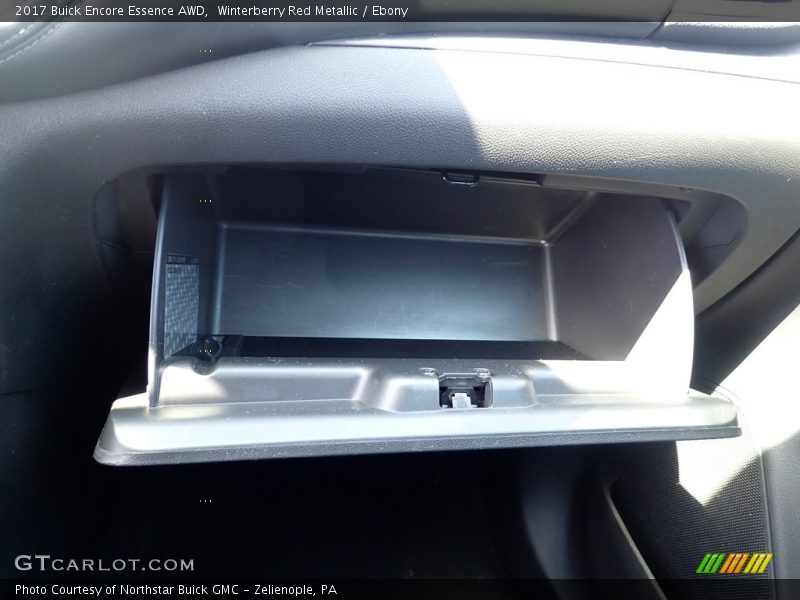 Winterberry Red Metallic / Ebony 2017 Buick Encore Essence AWD