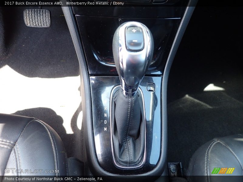 Winterberry Red Metallic / Ebony 2017 Buick Encore Essence AWD