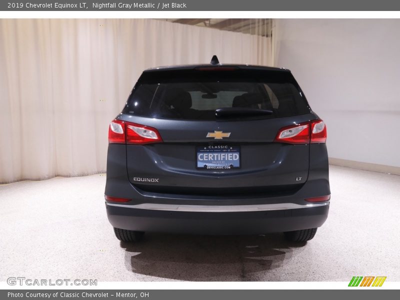 Nightfall Gray Metallic / Jet Black 2019 Chevrolet Equinox LT