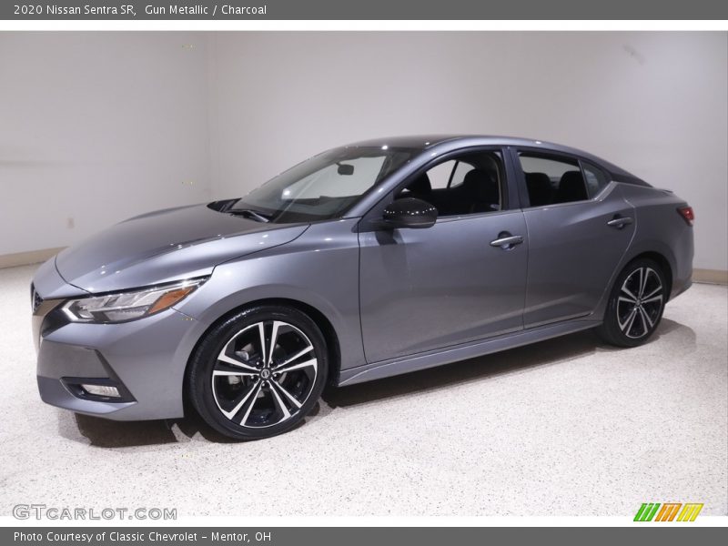 Gun Metallic / Charcoal 2020 Nissan Sentra SR