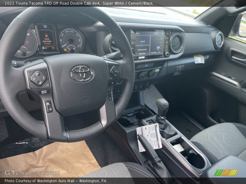 Dashboard of 2022 Tacoma TRD Off Road Double Cab 4x4