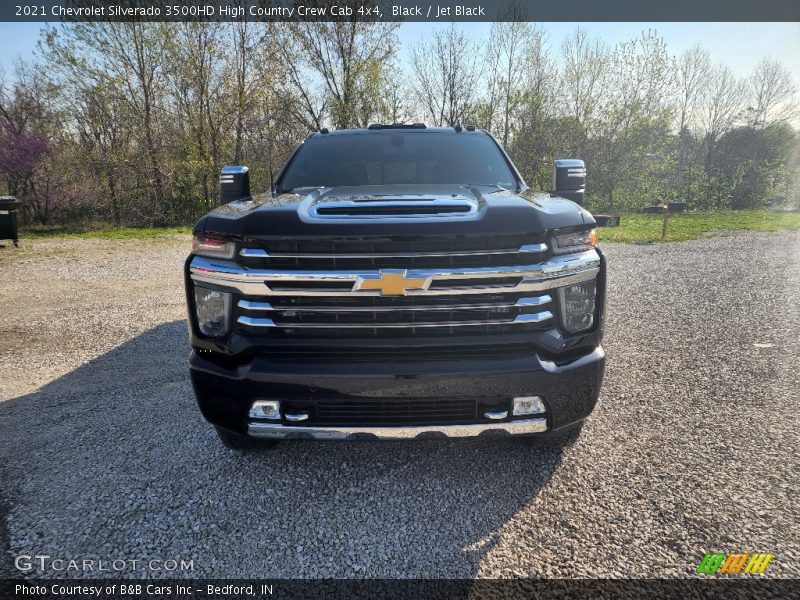 Black / Jet Black 2021 Chevrolet Silverado 3500HD High Country Crew Cab 4x4