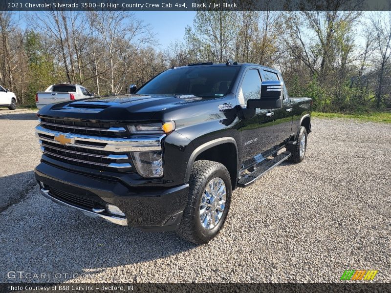 Black / Jet Black 2021 Chevrolet Silverado 3500HD High Country Crew Cab 4x4