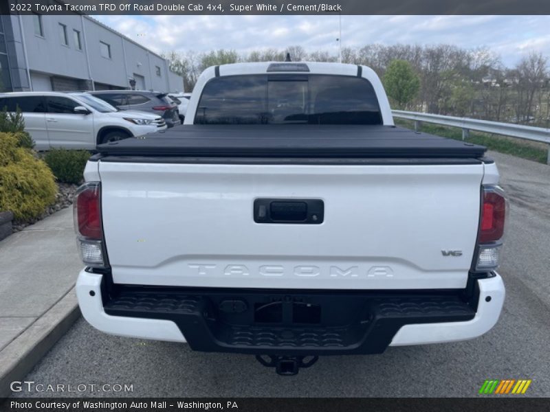 Super White / Cement/Black 2022 Toyota Tacoma TRD Off Road Double Cab 4x4