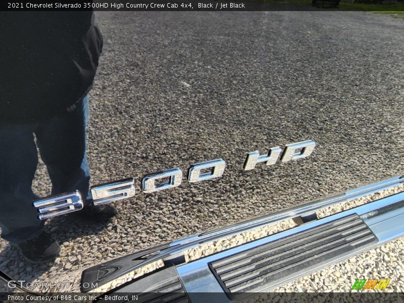 Black / Jet Black 2021 Chevrolet Silverado 3500HD High Country Crew Cab 4x4