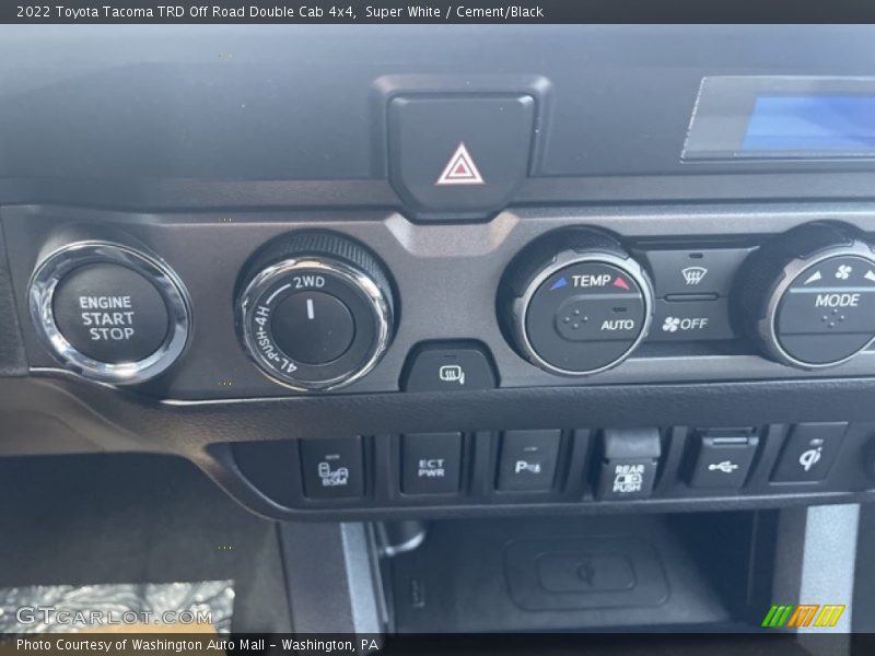 Super White / Cement/Black 2022 Toyota Tacoma TRD Off Road Double Cab 4x4
