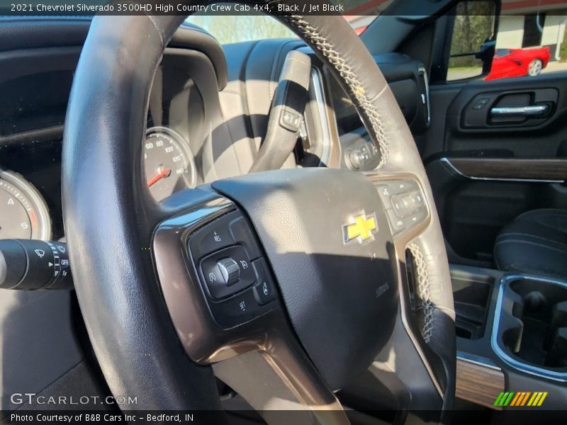 Black / Jet Black 2021 Chevrolet Silverado 3500HD High Country Crew Cab 4x4
