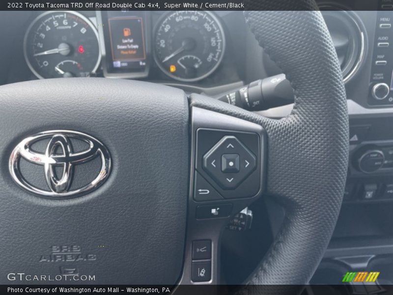  2022 Tacoma TRD Off Road Double Cab 4x4 Steering Wheel