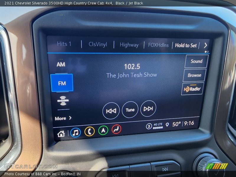 Black / Jet Black 2021 Chevrolet Silverado 3500HD High Country Crew Cab 4x4