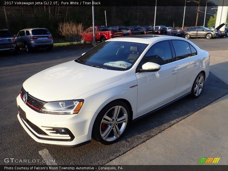 Front 3/4 View of 2017 Jetta GLI 2.0T