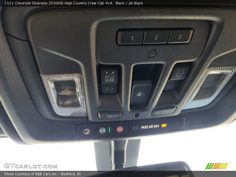Black / Jet Black 2021 Chevrolet Silverado 3500HD High Country Crew Cab 4x4