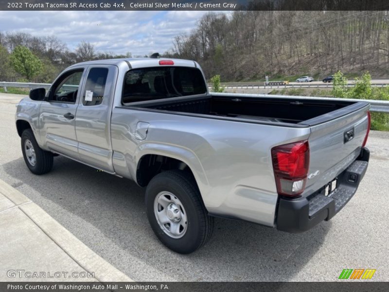 Celestial Silver Metallic / Cement Gray 2022 Toyota Tacoma SR Access Cab 4x4