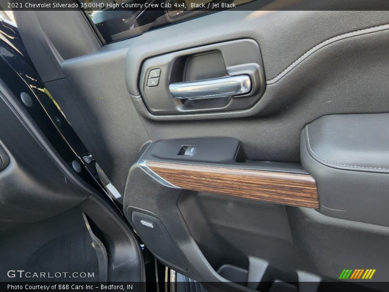 Black / Jet Black 2021 Chevrolet Silverado 3500HD High Country Crew Cab 4x4