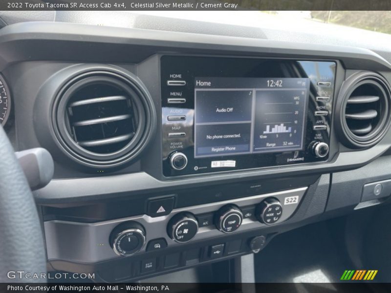 Controls of 2022 Tacoma SR Access Cab 4x4