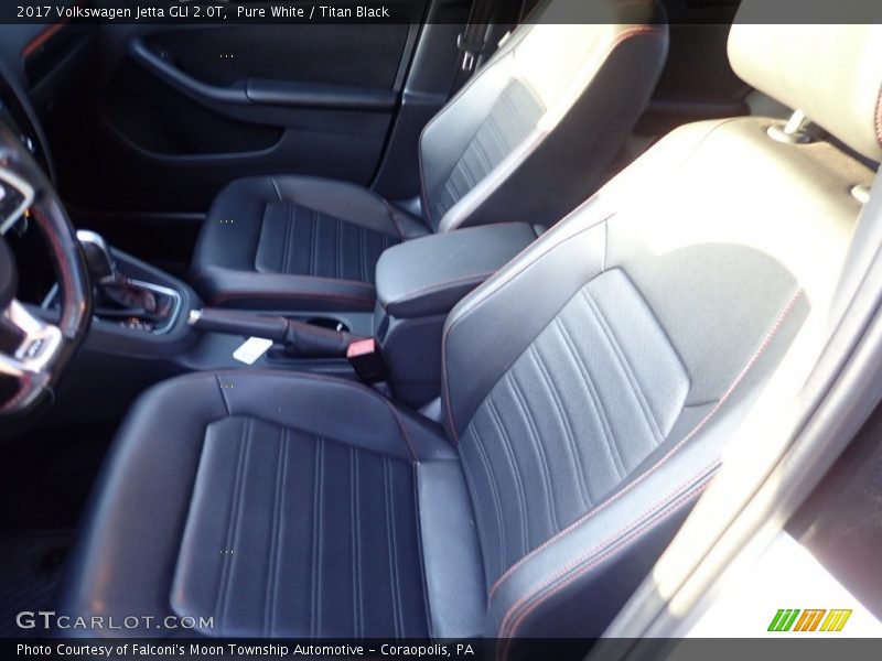 Pure White / Titan Black 2017 Volkswagen Jetta GLI 2.0T